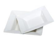Conjunto de 12 Tigelas Quadradas para Massa Yanco ML-310 25 cm Porcelana Conjunto de 12 Tigelas Quadradas para Massa Yanco ML-310 25 cm Porcelana