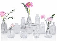 Conjunto de 12 vasos Glass Bud UPBUD para peças centrais de casamento