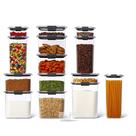 Conjunto de 14 Recipientes Rubbermaid Brilliance para Armazenamento de Alimentos