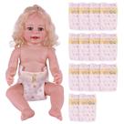Conjunto de 15 Fraldas para Boneca Reborn BABESIDE (17-24 polegadas)