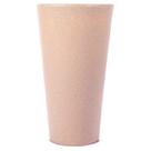 Conjunto de 15 Vasos Decorativo para Plantas Conico Aldora 66 Bege