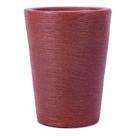 Conjunto de 15 Vasos Decorativo para Plantas Conico Capri 44 Vermelho/Marrom Avermelhado