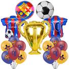 Conjunto de 17 balões para festa WOOACME Barcelona Messi