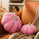 Conjunto de 2 almofadas YRXRUS Pumpkin Teddy Fleece de Halloween
