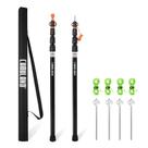 Conjunto de 2 Bastones para Lonas CAMULAND de Aluminio 79-230 cm para Camping