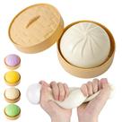 Conjunto de 2 Bolas Antiestresse Fidget CHUAWANLY em Formato de Dumpling Conjunto de 2 Bolas Antiestresse Fidget CHUAWANLY em Formato de Dumpling