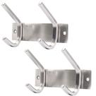 Conjunto de 2 cabides WEBI C-CBG022 Heavy Duty em aço inoxidável 304 Hook Rail