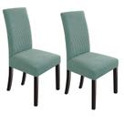 Conjunto de 2 capas de cadeira NORTHERN BROTHERS Dining Cyan Conjunto de 2 capas de cadeira NORTHERN BROTHERS Dining Cyan