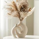 Conjunto de 2 cerâmicas Vase Lvases Snuggle Hollow
