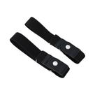 Conjunto De 2 Cintos De Lona Elástica Ajustáveis Unissex Com Fivela Invisível, Cinto Casual