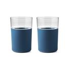 Conjunto de 2 copos de cerveja congeláveis para coelhos de 350 ml com capa de silicone