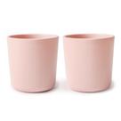 Conjunto de 2 Copos de Plástico mushie para Crianças 225 ml Blush