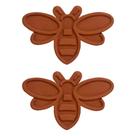 Conjunto de 2 em terracota Brown Sugar Keeper e Saver Fox Run Bee