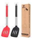 Conjunto de 2 Espátulas de Silicone Bundlepro - Alta Resistência ao Calor