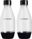 Conjunto de 2 Garrafas Plásticas 500ml SodaStream Preta Conjunto de 2 Garrafas Plásticas 500ml SodaStream Preta