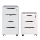 Conjunto de 2 Gaveteiros Hamm Branco Conjunto de 2 Gaveteiros Hamm Branco