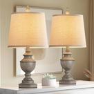 Conjunto de 2 Luminárias de Mesa Retrô PARTPHONER 56cm Vintage
