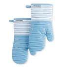 Conjunto de 2 luvas de forno KitchenAid Albany Blue Velvet 18x33cm