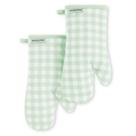Conjunto de 2 luvas de forno KitchenAid Guingham e algodão
