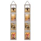 Conjunto de 2 molduras de colagem Lavezee 4x6 para decoração de parede