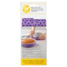 Conjunto de 2 peças Cake Strips Wilton Bake-Even em tecido roxo