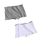 Conjunto De 2 Peças De Calcinhas Sem Costura Em Algodão E Seda De Gelo Para Mulheres plus Size, Cor