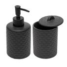Conjunto de 2 Peças de Cerâmica para Banheiro - Lyor