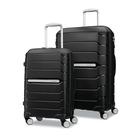 Conjunto de 2 peças expansível para bagagem Samsonite Freeform Hardside, preto