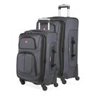 Conjunto de 2 peças expansível para bagagem SwissGear Sion Softside cinza
