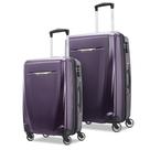 Conjunto de 2 peças para bagagem Samsonite Winfield 3 DLX Hardside Purple Conjunto de 2 peças para bagagem Samsonite Winfield 3 DLX Hardside Purple