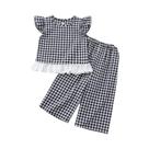 Conjunto De 2 Peças Para Meninas Com Estampa Floral, Colete Sem Mangas E Calças, Roupas Casuais Conjunto De 2 Peças Para Meninas Com Estampa Floral, Colete Sem Mangas E Calças, Roupas Casuais