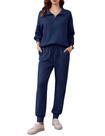 Conjunto de 2 Peças PINSPARK para Mulheres - Lounge Azul Marinho