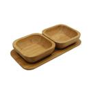 Conjunto De 2 Petisqueiras De Bambu - Oikos