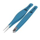 Conjunto de 2 pinças de sobrancelha Tweezer Guru em aço inoxidável