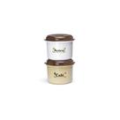Conjunto de 2 potes alto medio açucar café - NITRON