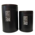 Conjunto de 2 potes herméticos preto