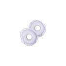 Conjunto de 2 rosquinhas para seios kababy branco