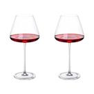 Conjunto De 2 Taças De Vinho De Cristal Sem Chumbo Elegantes Para Casamentos, Aniversários E Festas Conjunto De 2 Taças De Vinho De Cristal Sem Chumbo Elegantes Para Casamentos, Aniversários E Festas