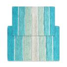 Conjunto de 2 tapetes de banho Chardin home Cordural Stripes