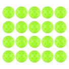 Conjunto de 20 peças Pickleball Balls Wiseek de 40 furos ao ar livre com bolsa de malha