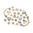 Conjunto De 22 Acessórios De Flor Para Fivela De Sapato DIY Céu Estrelado YNPO Decorações Para