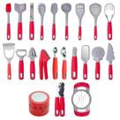 Conjunto de 22 utensílios essencialy moda do chef Conjunto de 22 utensílios essencialy moda do chef