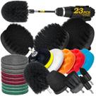 Conjunto de 23 Acessórios para Escovas de Perfuração Holikme - Kit Completo