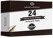 Conjunto de 24 cartuchos de tinta para caneta-tinteiro Dryden Designs