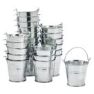 Conjunto de 24 mini baldes de metal Juvale 5x5x5cm para lembrancinhas