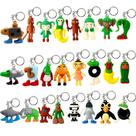 Conjunto de 24 peças de chaveiros Italian Memes, estatueta e brinquedo