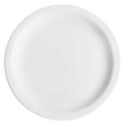 Conjunto de 24 Pratos Rasos de Porcelana Classe Única Iguaçu Germer 25cm Branco