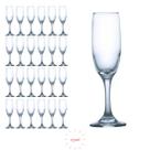 Conjunto de 24 Taças 177ml de Champagne Alta Qualidade Vidro Conjunto de 24 Taças 177ml de Champagne Alta Qualidade Vidro