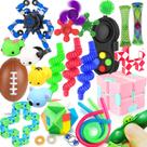 Conjunto de 28 Brinquedos Sensoriais Fidget Toys VNAMO - Alívio do Estresse