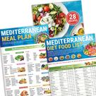 Conjunto de 3 alimentos da dieta mediterrânea e plano de refeições 2025 Conjunto de 3 alimentos da dieta mediterrânea e plano de refeições 2025